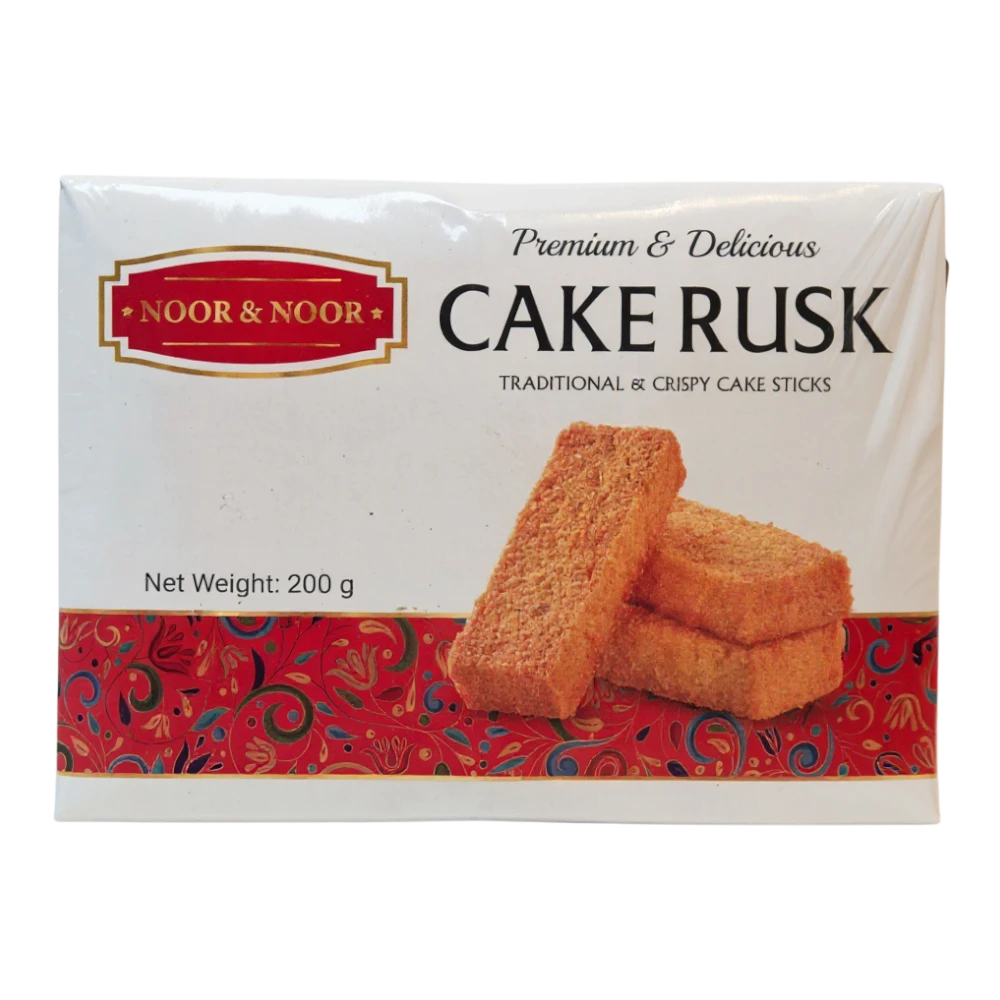NOOR & NOOR CAKE  RUSK 200G